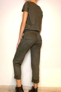 Calça Capri Luca Suede
