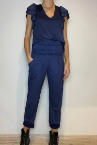 Calça Capri Luca Suede