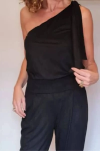 Blusa Ombro Só Nó Suede