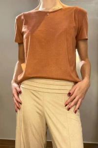 Blusa Cacau Suede