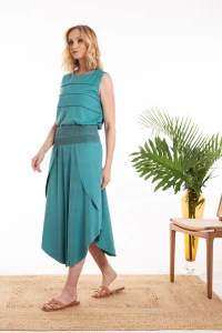 Blusa Cropped Gisele Suede