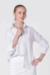 Camisa Reflection - Cianinha Linho