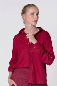 Camisa Reflection - Cianinha Linho