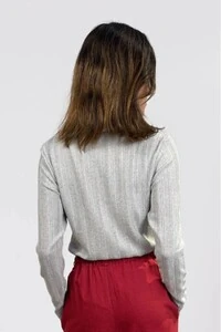 Blusa Impulso Gola Drapê