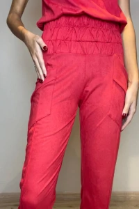 Calça Capri Luca Suede
