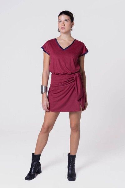 Foto Short Saia Stream Suede