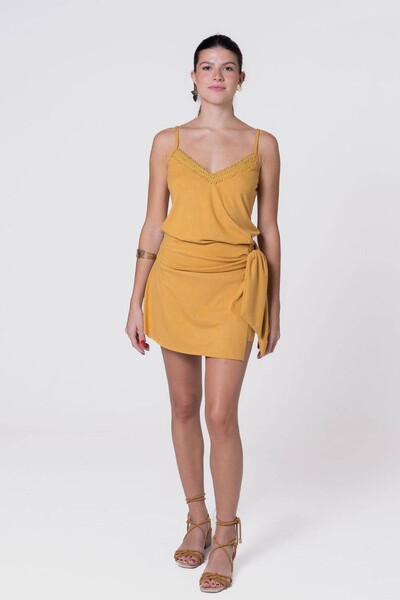 Foto Short Saia Stream Suede