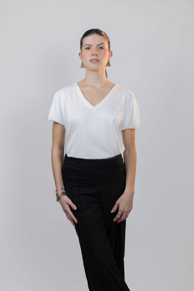 Foto Blusa Manga Larga Suede