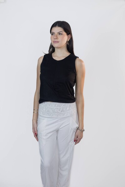 Foto Blusa Cropped Zara Suede