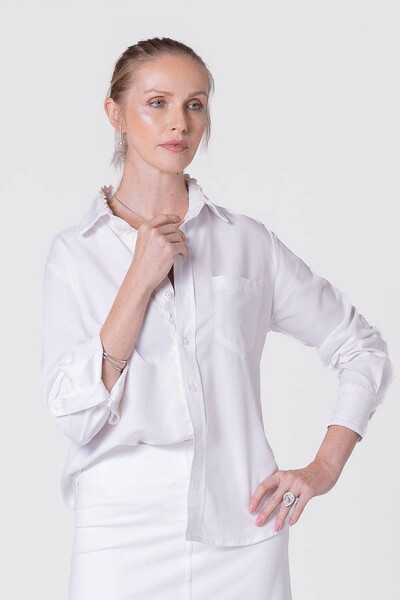 Foto Camisa Reflection - Cianinha Linho