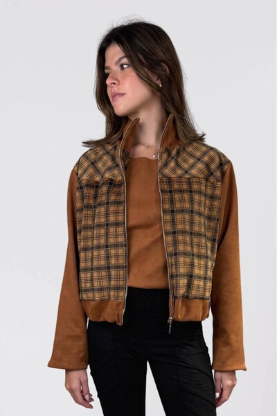Foto Jaqueta Origem Bomber Xadrez