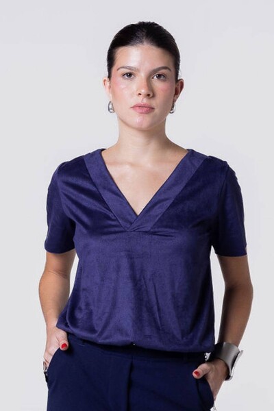 Foto Blusa Wing Suede