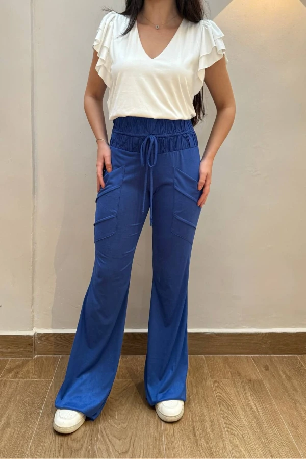 Calça Flare Bergamo Suede