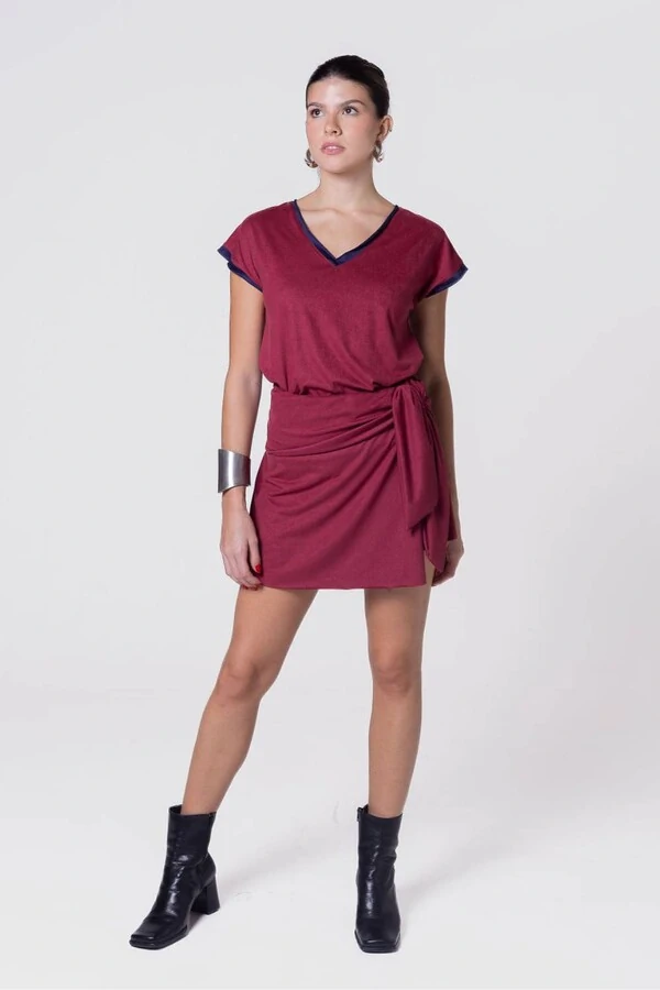 Short Saia Stream Suede