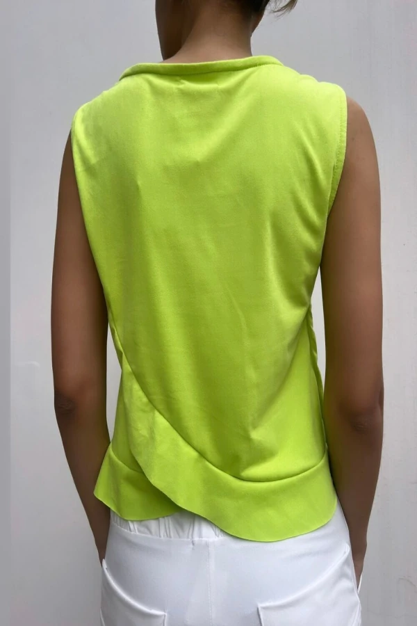 Blusa Cropped Lotus Suede