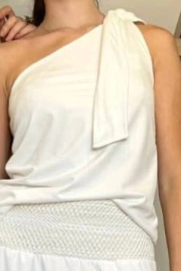 Blusa Ombro Só Nó Suede