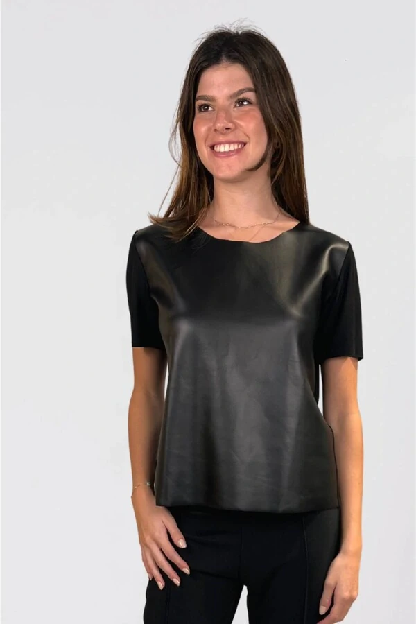 Blusa Ascend Couro