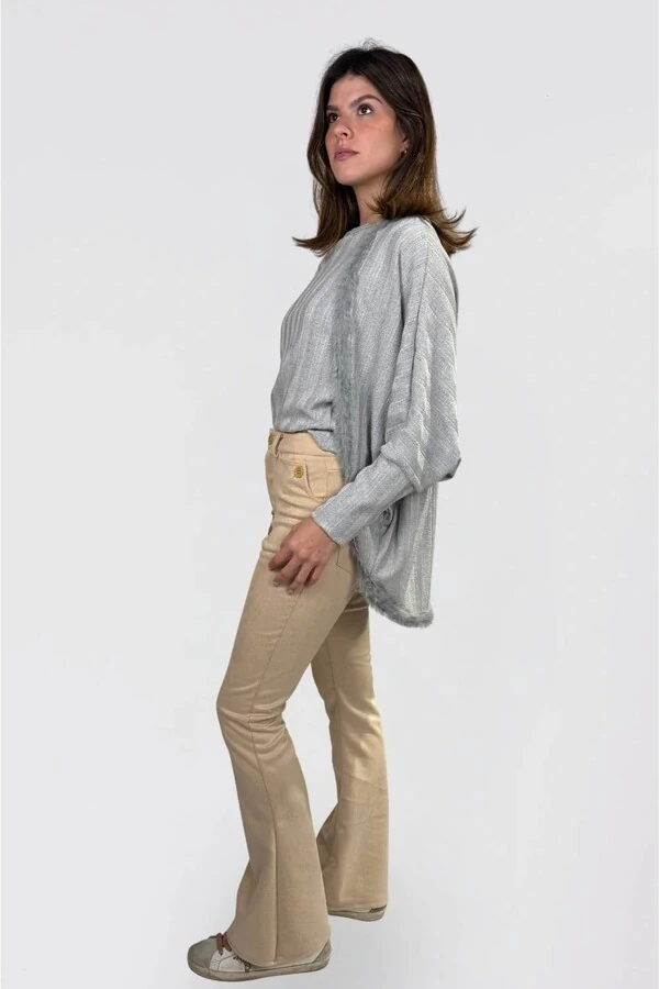 Calça Flare Vital Suede Grosso