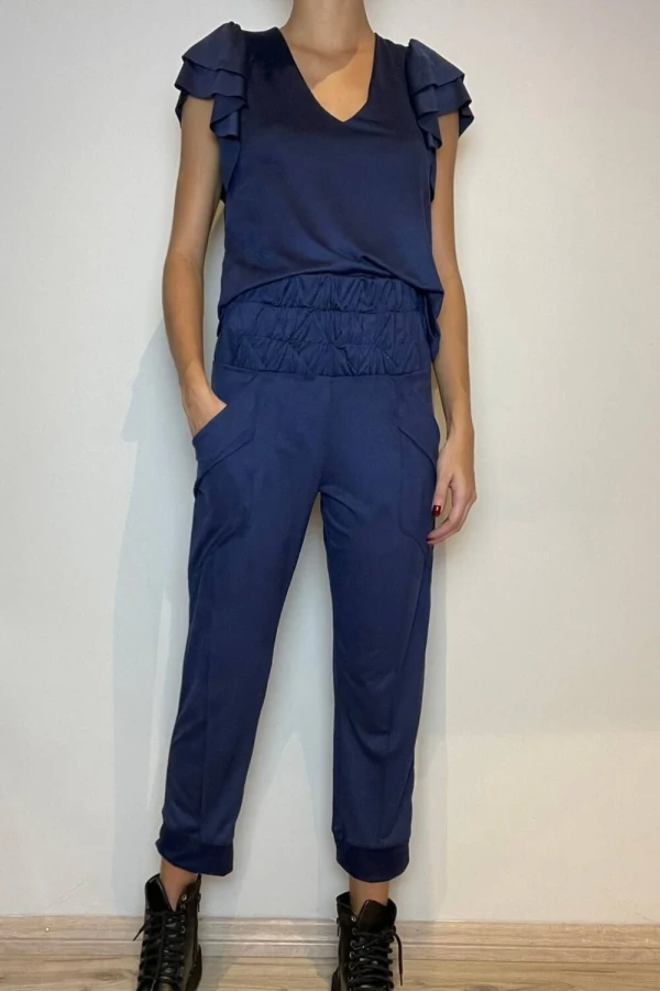 Calça Capri Luca Suede
