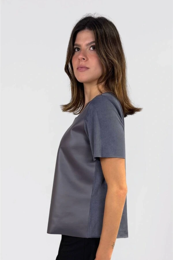 Blusa Ascend Couro