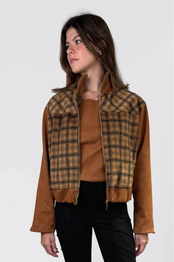 Jaqueta Origem Bomber Xadrez