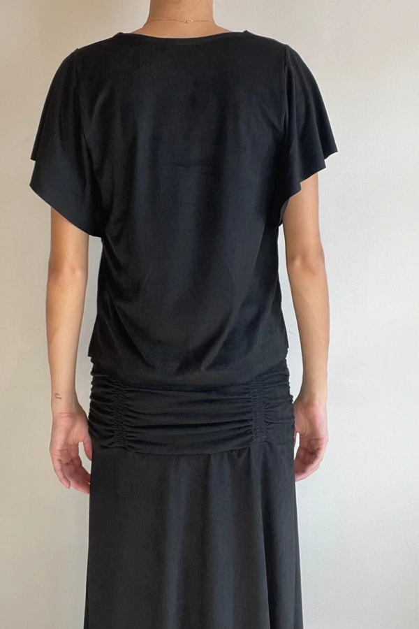 Blusa Margot Suede