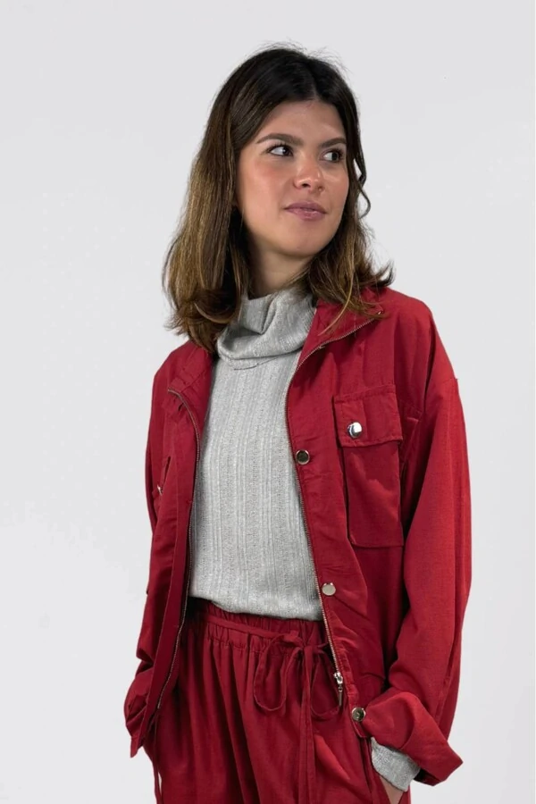 Blusa Impulso Gola Drapê