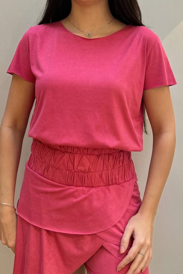Blusa Cacau Suede
