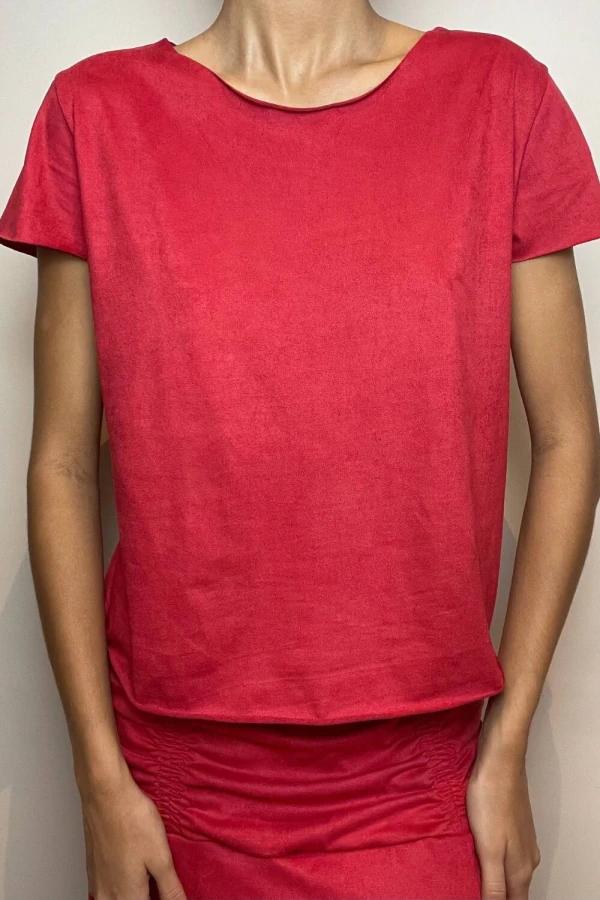 Blusa Cacau Suede