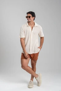 Camisa Tricô Noto - Linha Resort