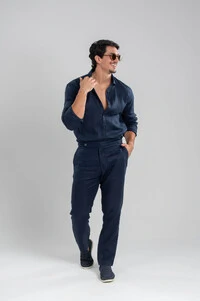Camisa Amalfi 100% linho - Linha Resort