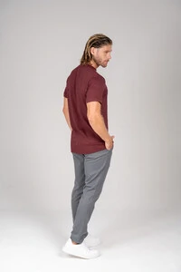 Camiseta Rich Textura Gola Média - Linha Rich