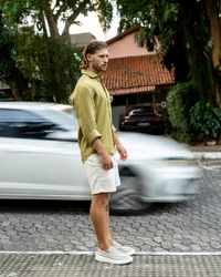Camisa Amalfi 100% linho - Linha Resort