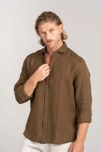 Camisa Amalfi 100% linho - Linha Resort