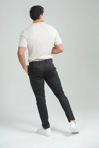 Calça Roman Alfaiataria Com Ajuste Cintura - Linha Rich