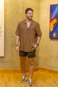 Short Linho Cut - Linha Resort