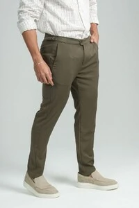 Calça Blaine Alfaiataria Com Ajuste Lateral - Linha Rich
