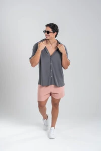 Short Linho Cut - Linha Resort