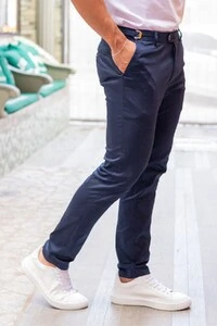Calça Roman Alfaiataria Com Ajuste Cintura - Linha Rich