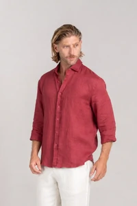 Camisa Amalfi 100% linho - Linha Resort