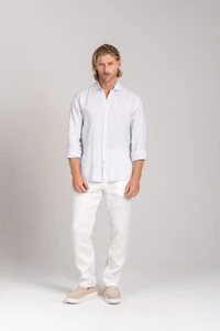 Camisa Amalfi 100% linho - Linha Resort