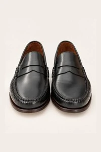 Loafer Heritage Club - Couro Liso Preto