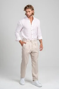 Camisa Amalfi 100% linho - Linha Resort