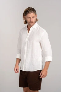 Camisa Amalfi 100% linho - Linha Resort
