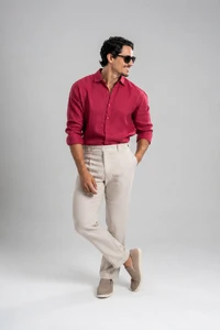 Camisa Amalfi 100% linho - Linha Resort
