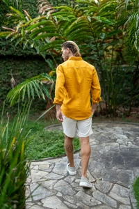 Camisa Amalfi 100% linho - Linha Resort