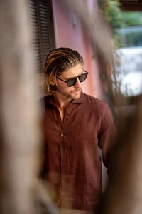 Camisa Amalfi 100% linho - Linha Resort
