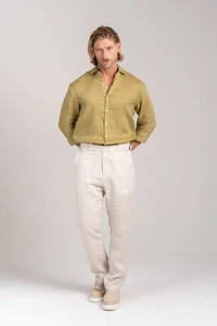 Camisa Amalfi 100% linho - Linha Resort