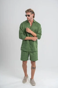 Camisa Amalfi 100% linho - Linha Resort