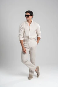 Camisa Amalfi 100% linho - Linha Resort